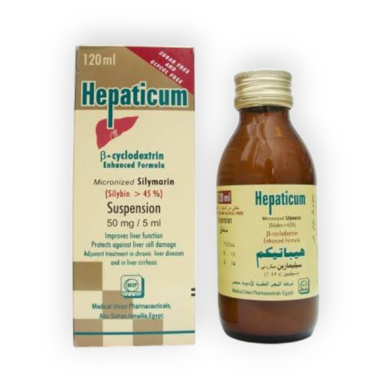 HEPATICUM 50 MG SYRUP 120 ML