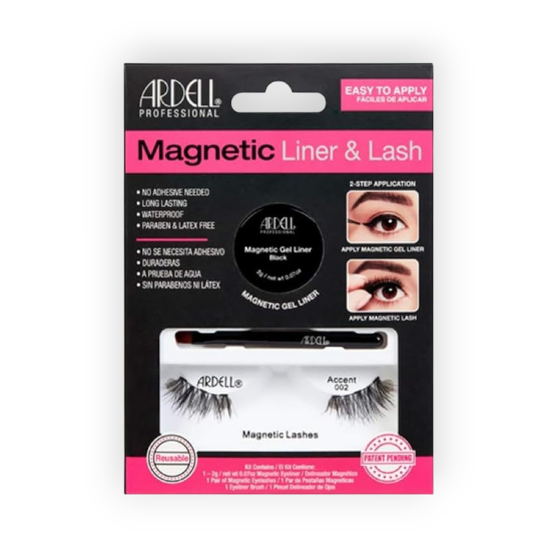ARDELL MAGNETIC LINER&LASHS (ACCENT 002) رموش