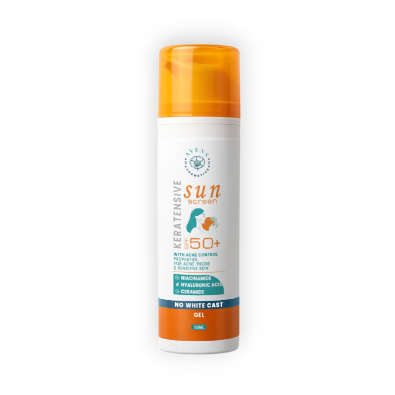 AVENS KERATENSIVE SUNSCREEN GEL(NIACINAMIDE) SPF50 50ML