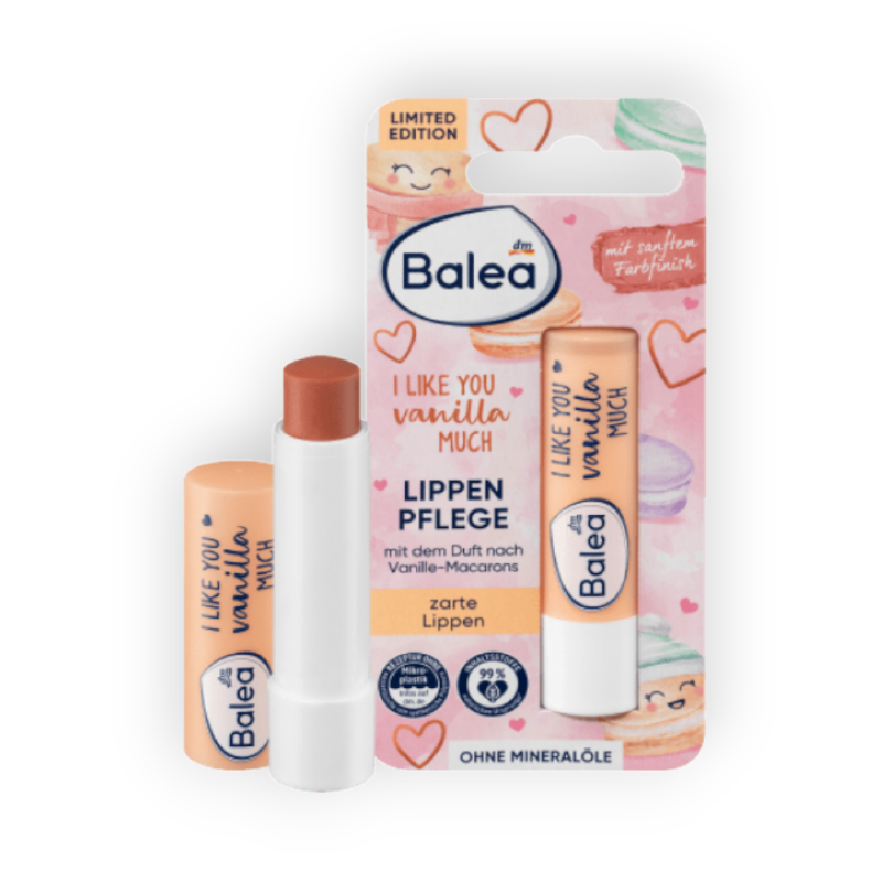 BALEA  LIPPEN PFLEGE VANILLA MUCH 4.8G