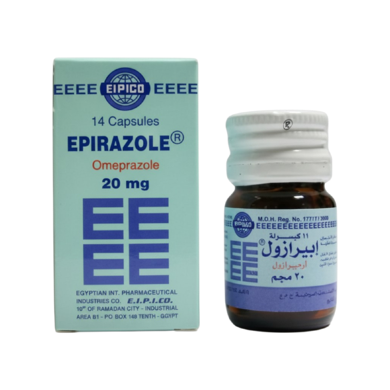 EPIRAZOLE  20 MG  14 CAPSULES