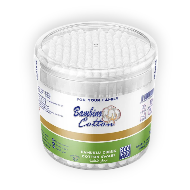 BAMBINO COTTON KIDS 200PCS قطن اذن