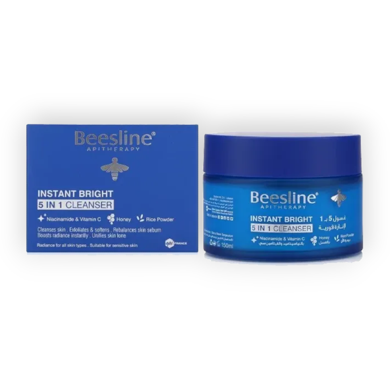 BEESLINE INSTANT BRIGHT 5IN1 CLEANSER 150ML