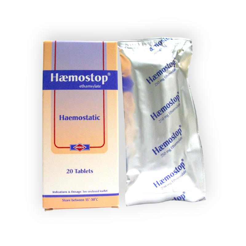 HAEMOSTOP 250 MG 20 TABLET