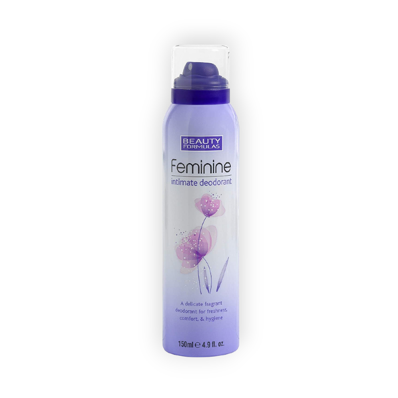 BEAUTY FORMULAS FEMININE DEODORANT SPRAY DELICATE 150ML