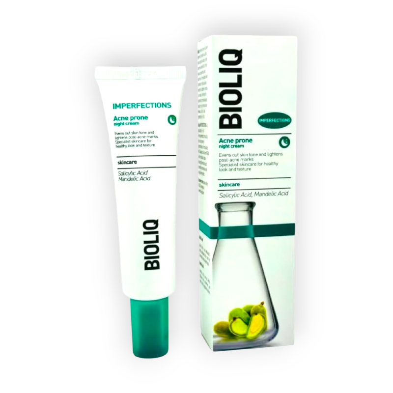 BIOLIQ IMPERFECTTION ACNE PRONE NIGHT CREAM 30ML