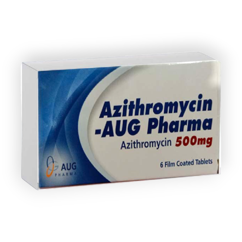 AZITHROMYCIN AUG PHARMA 500 MG 6TAB