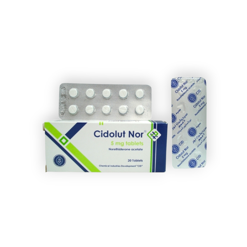 CIDOLUT NOR 5 MG 20 TABLET