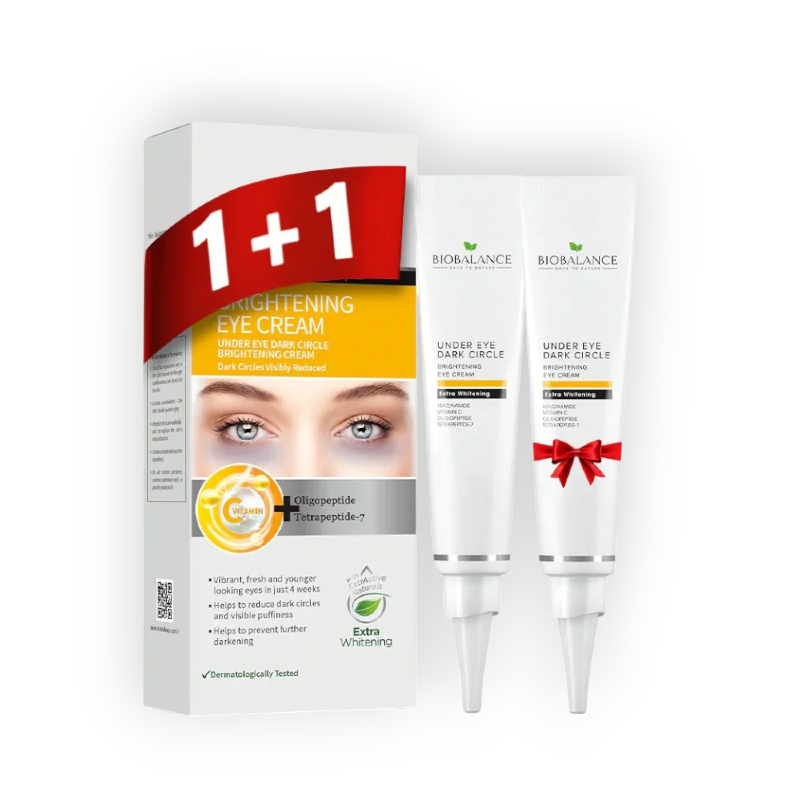 BIO BALANCE BRIGHTENING CREAM 1+1 15ML OFFER
