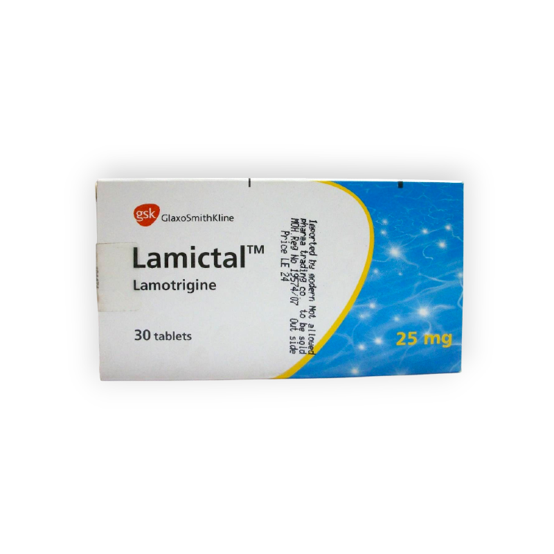LAMICTAL 25 MG 30 TABLET