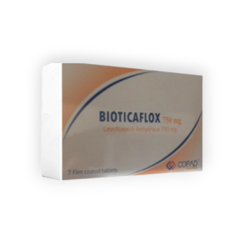 BIOTICAFLOX 750 MG 7 TAB