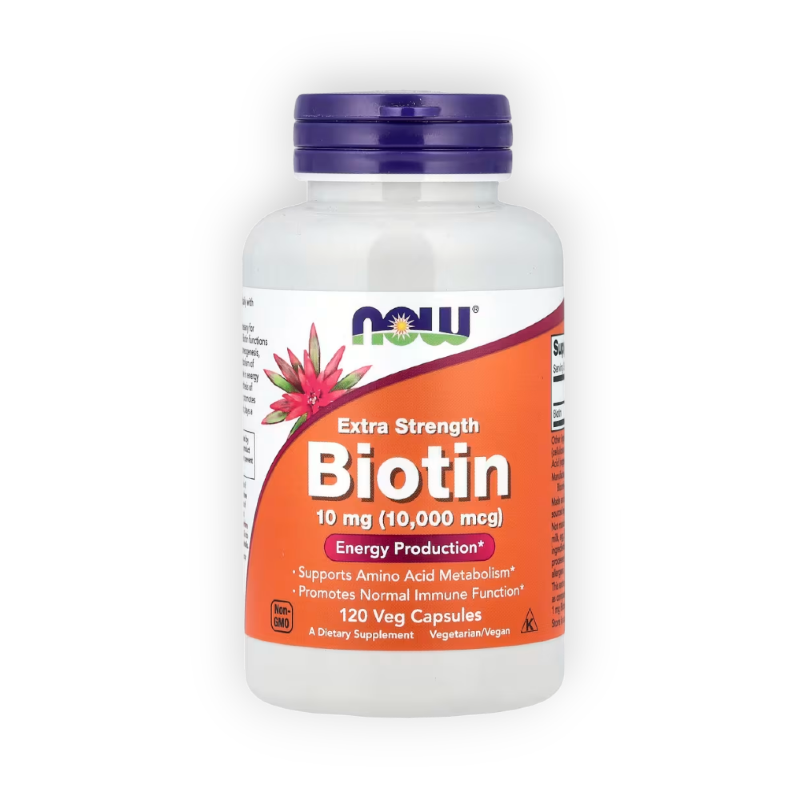 BIOTIN 10000 MG 120 CAP  (NOW)