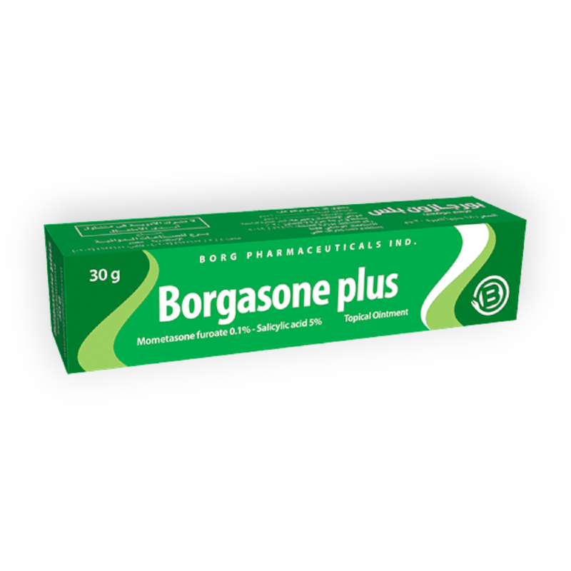 BORGASONE PLUS 30 MG OINT س.ج
