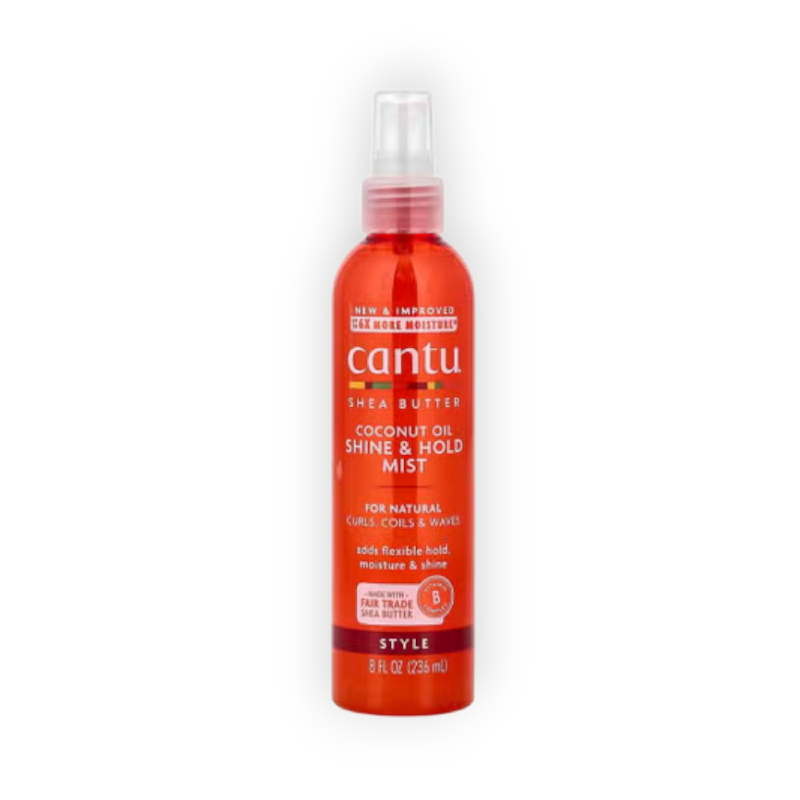 CANTU COCONUT OIL SHINE&HOLD MIST 237ML