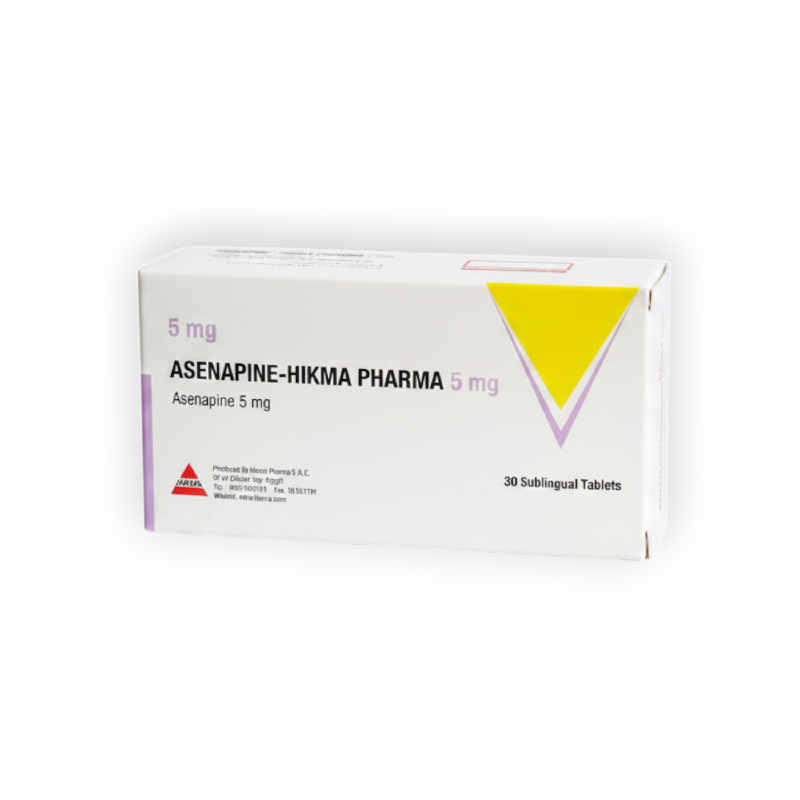 ASENAPINE 5 MG 30 TABLET