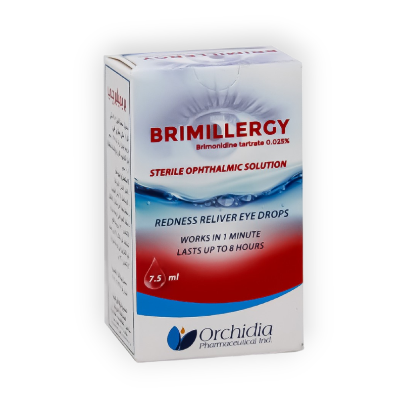 BRIMILLERGY EYE DROPS 7.5 ML سعر جديد