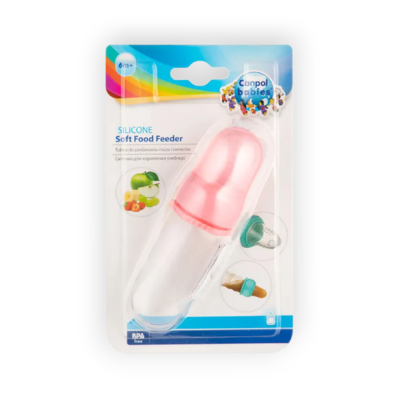 CANPOL BABIES SIKICONE SOFT FOOD FEEDER 6M+ 56 110
