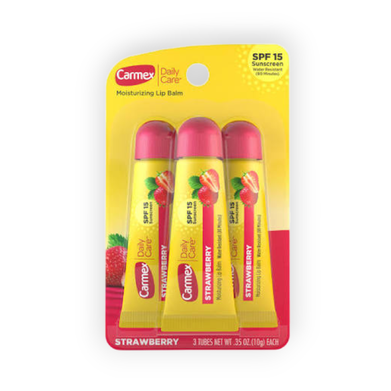 CARMEX LIP BALM 3X1 (STRAWBERRY) 10G