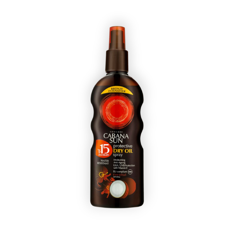 CABANA SUN PROTECTIVE DRY OIL SPF15 SPRAY 200ML