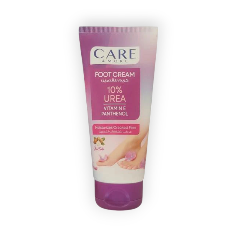 CARE MORE FOOT CREAM 10% UREA (SHEA BUTTER) 100ML