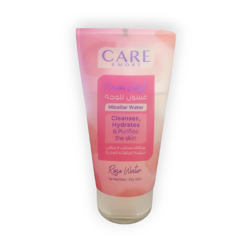 CARE MORE FACIAL WASH ROSE WATER 150ML