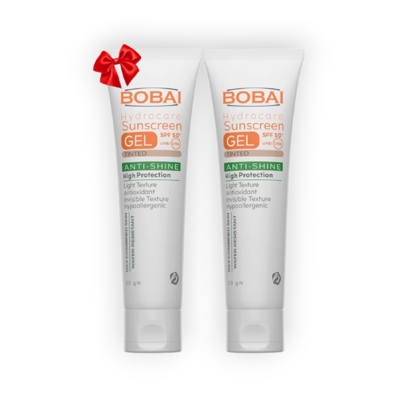 BOBAI SUN SCREEN HYDRO GEL TINTED 1+1 OFF SPF50+ 60M
