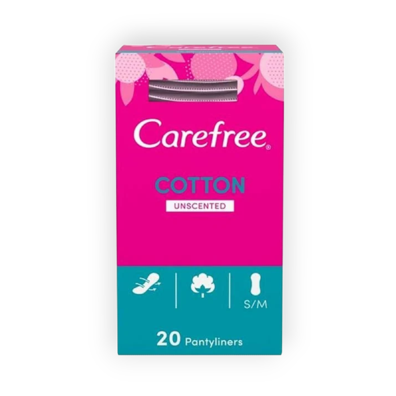 CAREFREE COTTON UNSCENTED 20 PC(36569)