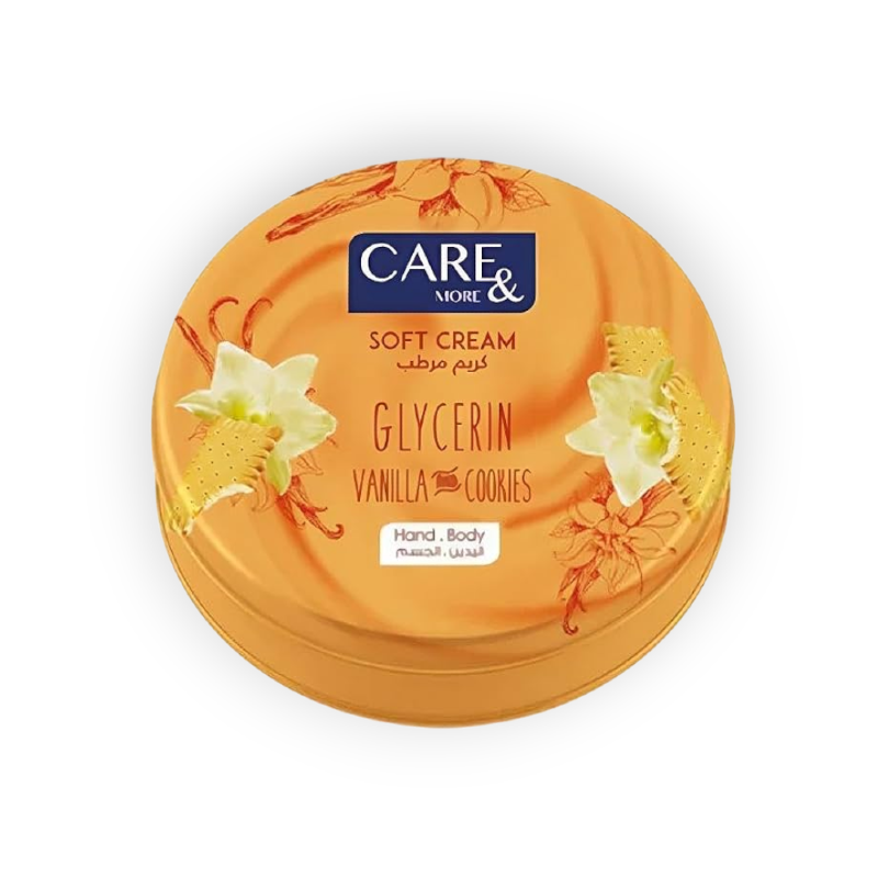 CARE MORE SOFT CREAM (VANILLA COOKIES) 250ML