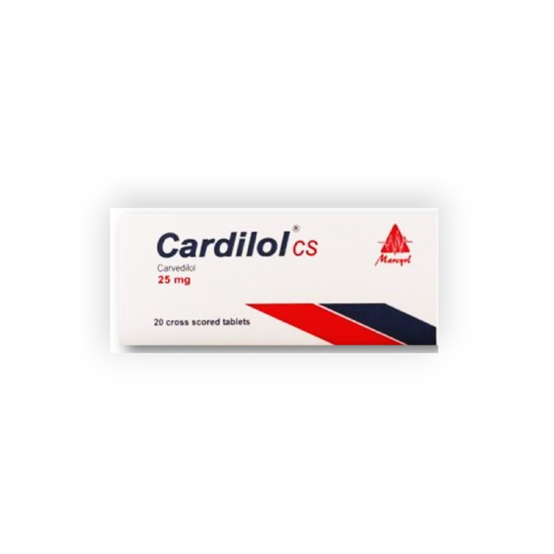 CARDILOL 25 MG 30 TAB