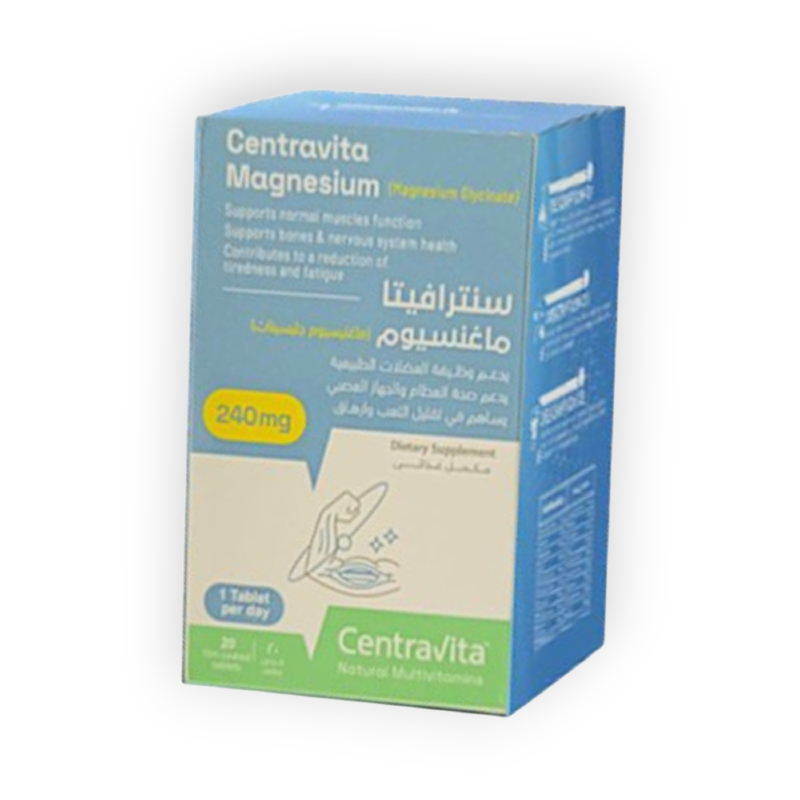CENTRAVITA MAGNESIUM 20 CAP
