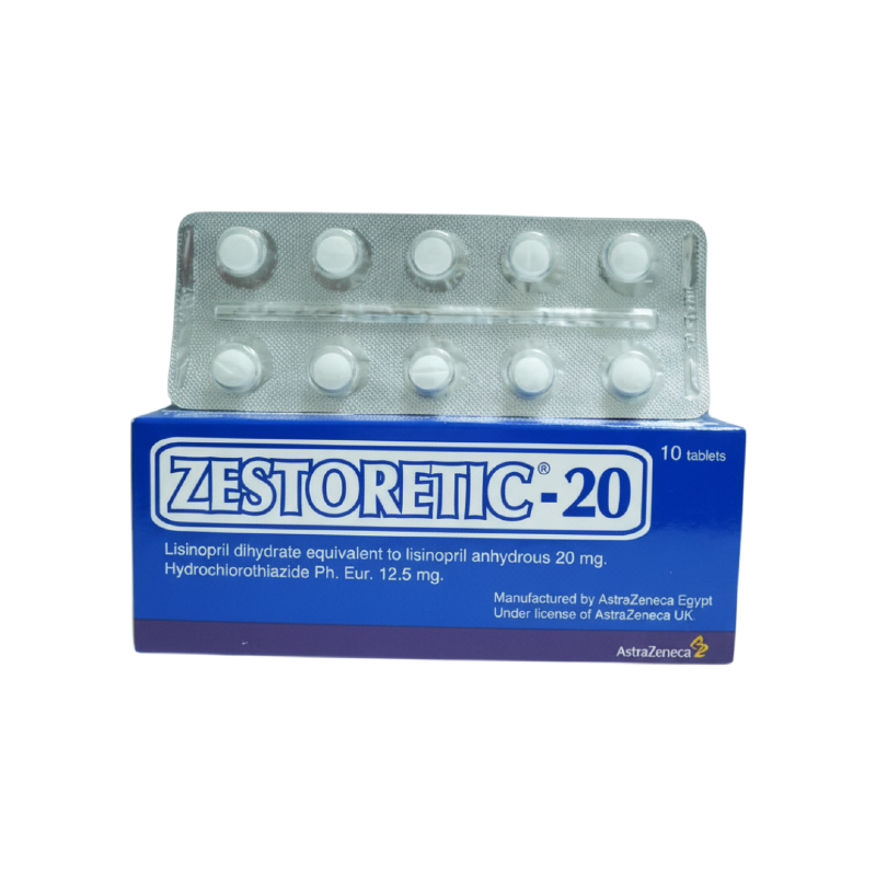 ZESTORETIC 20 MG 10 TABLET