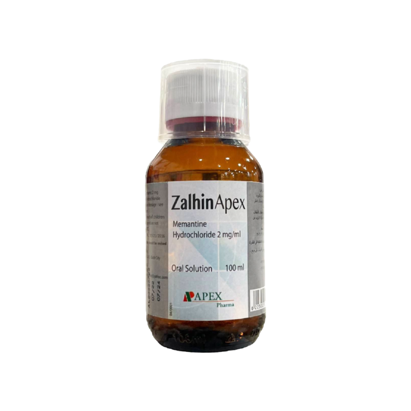 ZALHINAPEX 2MG ORAL SOLUTION 100 ML