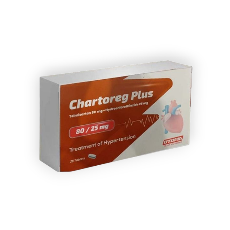 CHARTOREG PLUS 80/25 MG 28 TAB.