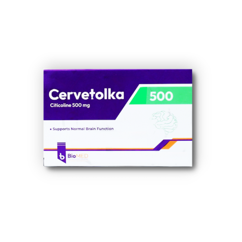 CERVETOLKA  500 MG 20 CAP