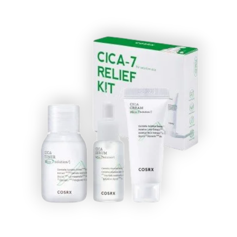 COSRX CICA 7 RELIEF KIT FOR SENSITIVE SKIN