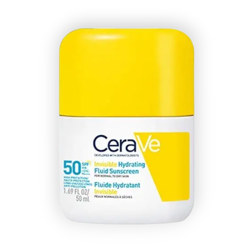 CERAVE INVISIBLE HYDRATING FLUID SUNSCREEN 50ML
