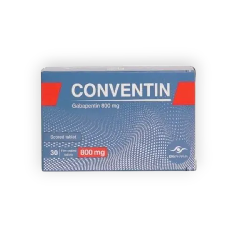 CONVENTIN  800 MG 30 CAP سعر جديد