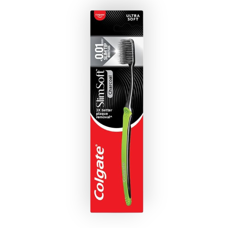 COLGATE SLIM SOFT CHARCOL (SOFT)