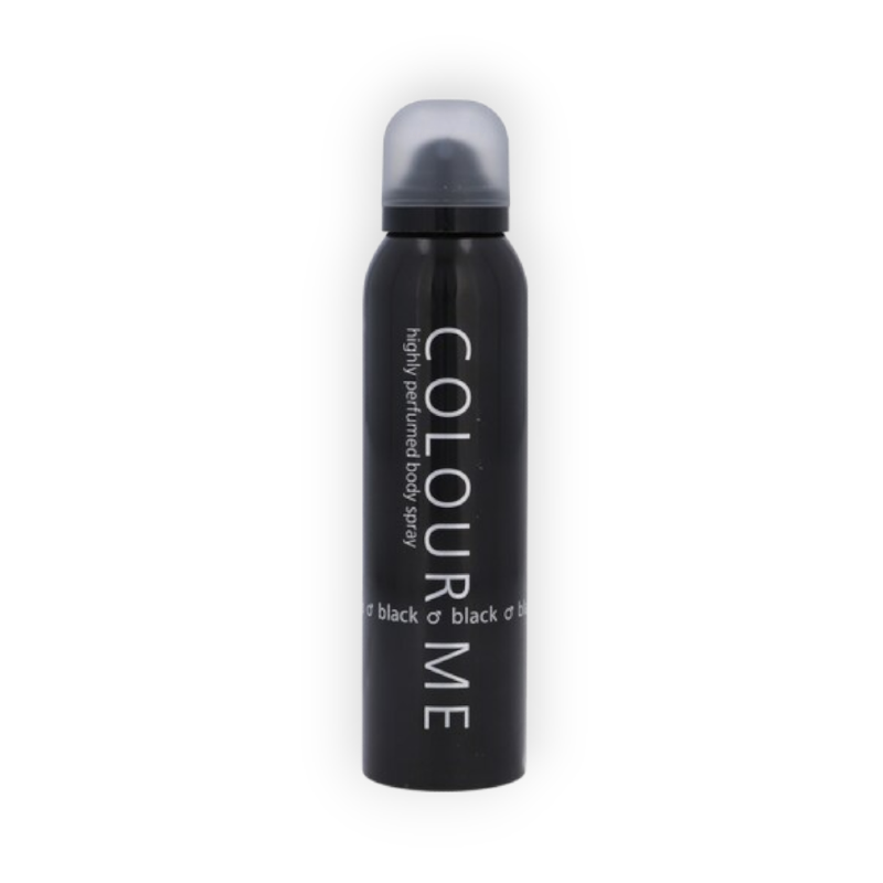 COLOUR ME PERFUME SPRAY BLACK 150ML