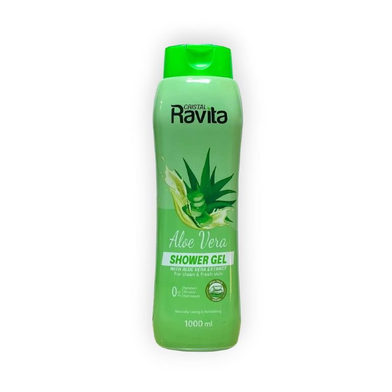 CRISTAL RAVITA  ALOE VERA SHOWER GEL1000ML