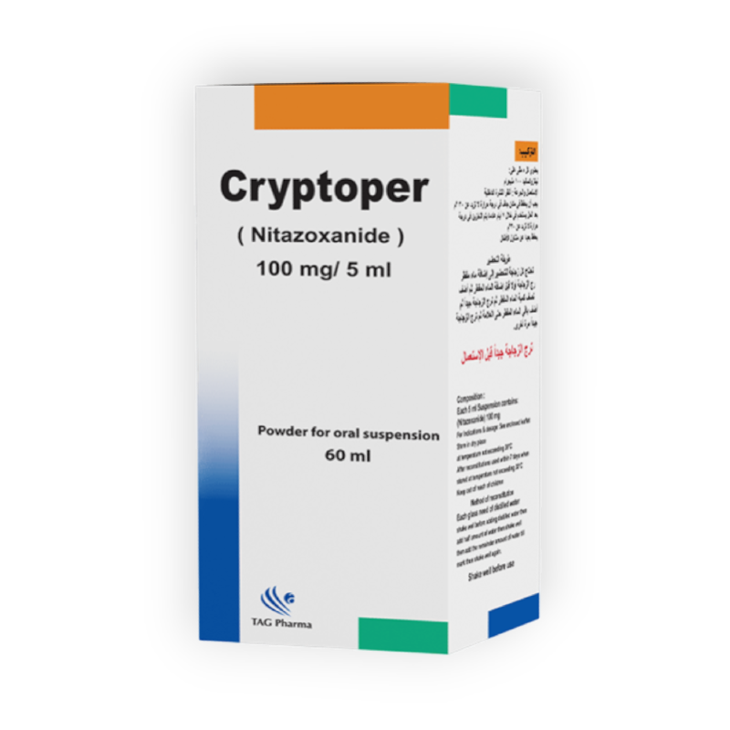 CRYPTOPER SUSP 100 MG  5 ML 60 ML