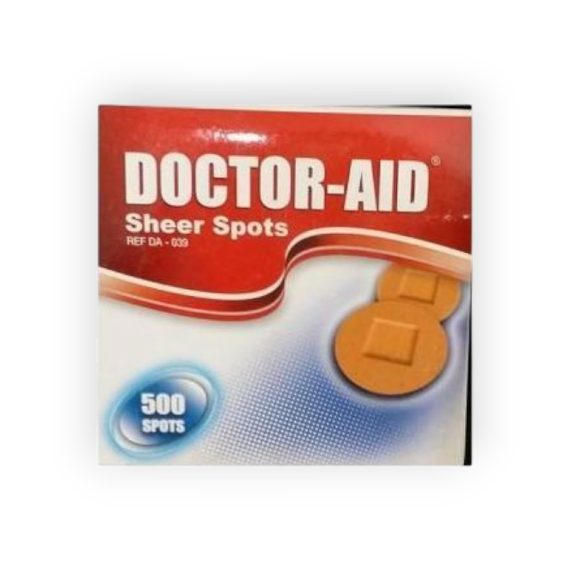 DOCTORAID بلاستر دكتور اد مدور 500قطعة