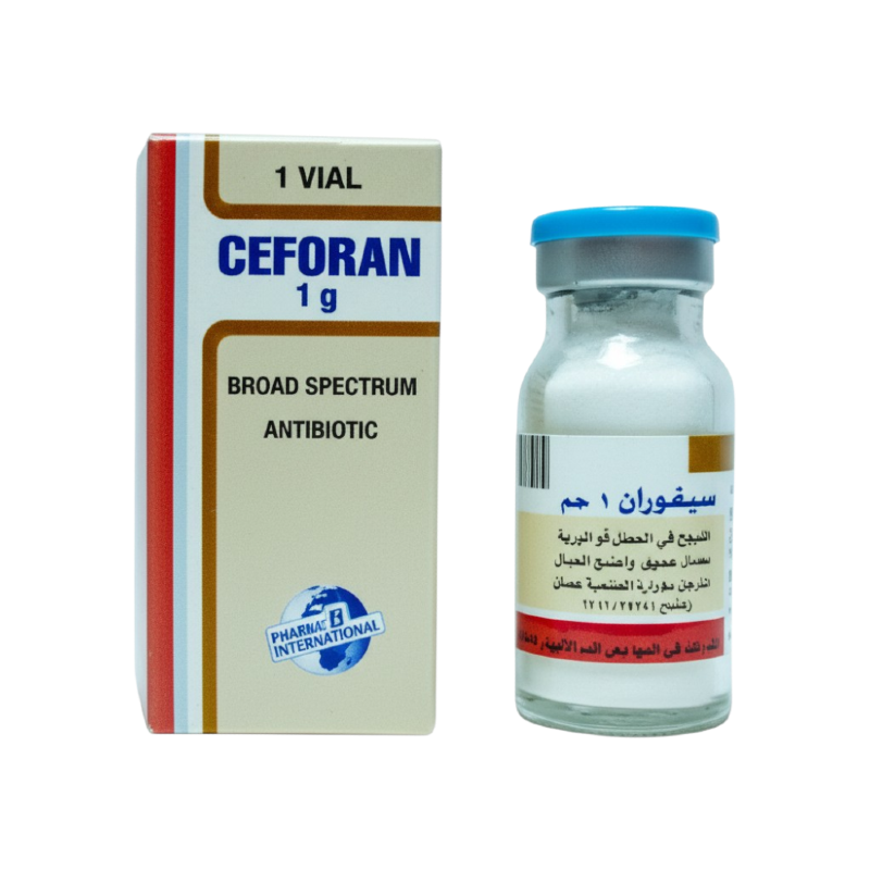 CEFORAN 1 GM 1 VIAL
