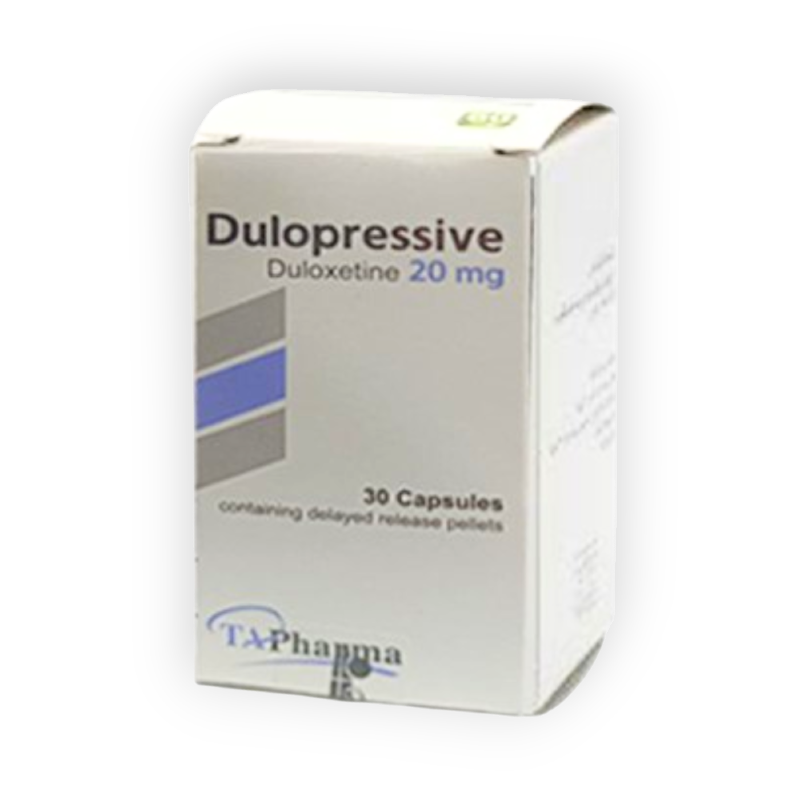 DULOPRESSIVE 20 MG 30 CAP