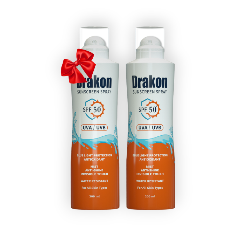 DRAKON SUNSCREEN SPRAY SPF 50 1+1 200ML