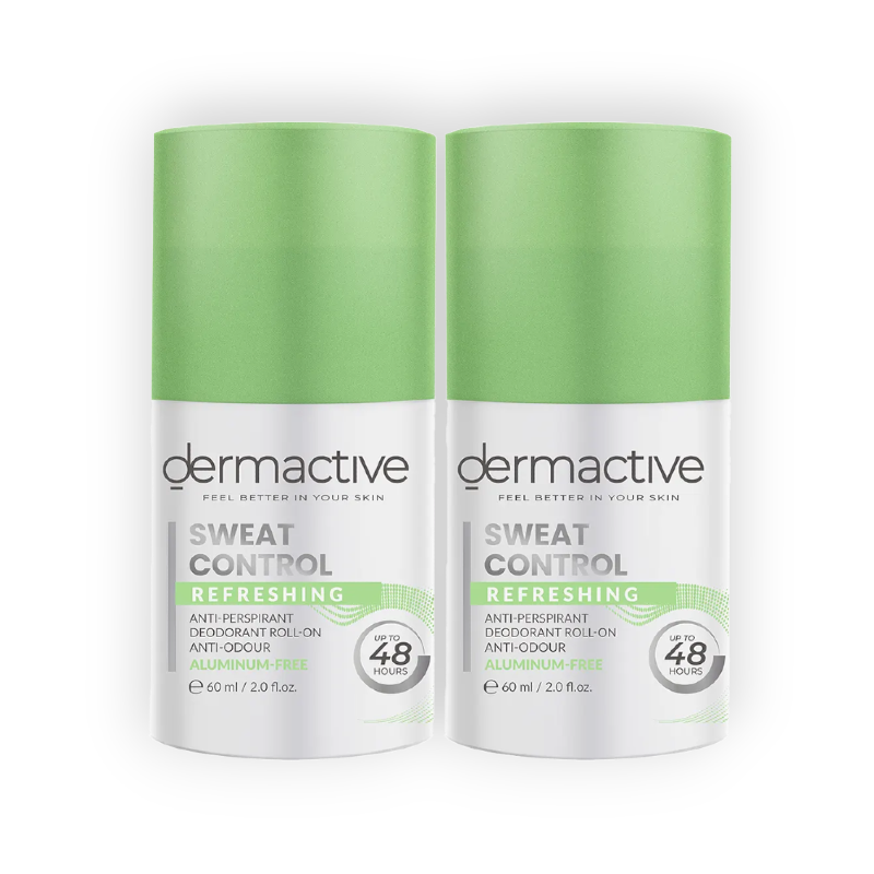 DERMACTIVE DEODORANT ROLL-ON REFRESHING 60ML(1+1)