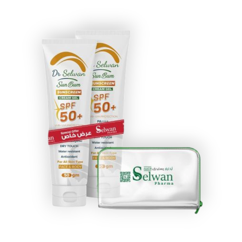 DR SELWAN SUNSCREEN GEL CREAM 1+1 50GM