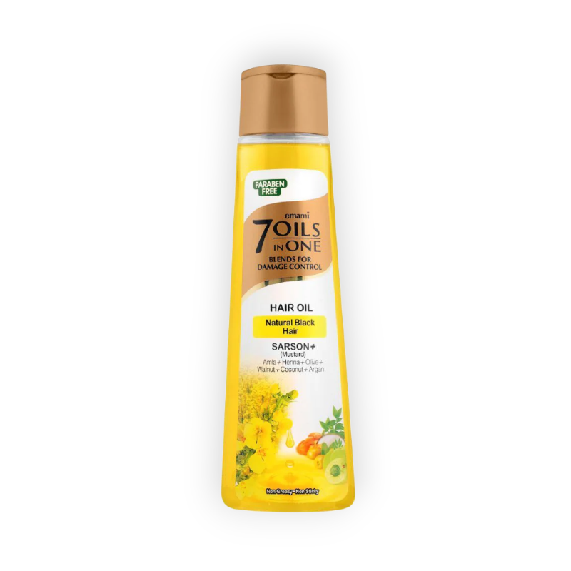 EMAMI 7OILS IN ONE (SARSON) HAIR OIL 200ML