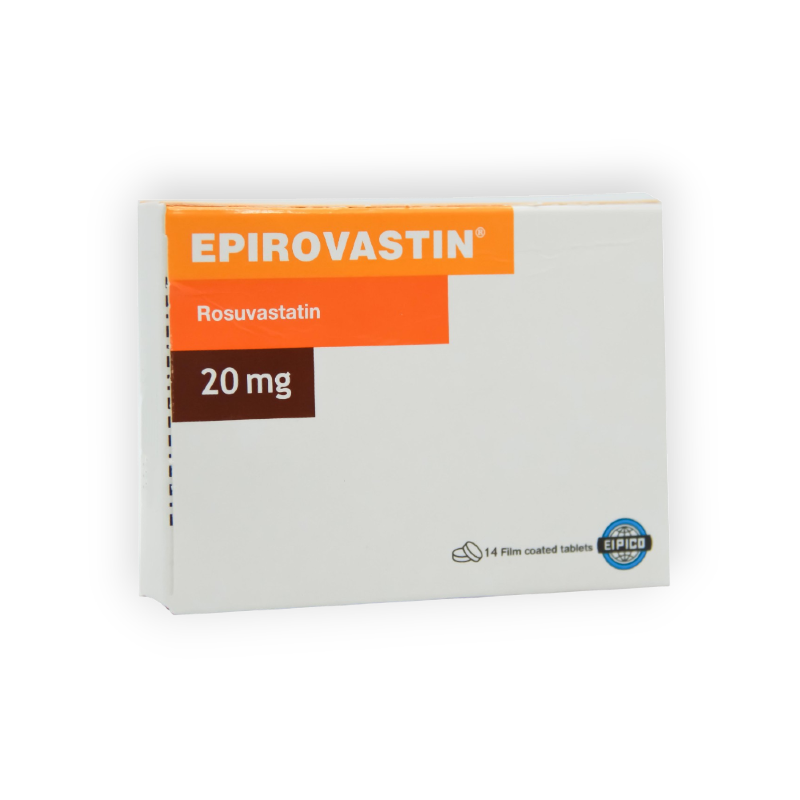 EPIROVASTIN 20 MG 14 TAB سعر جديد