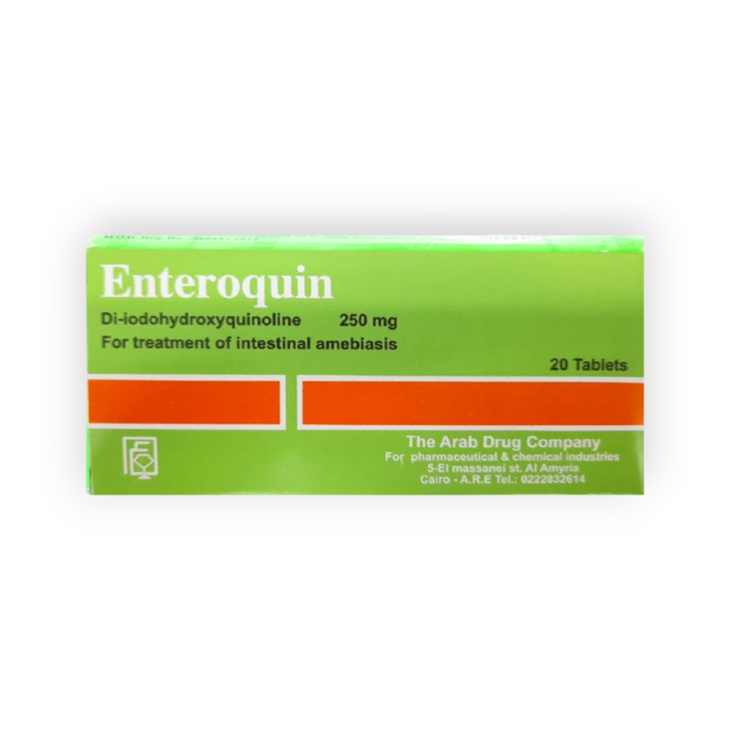 ENTEROQUINE 250MG20 TAB